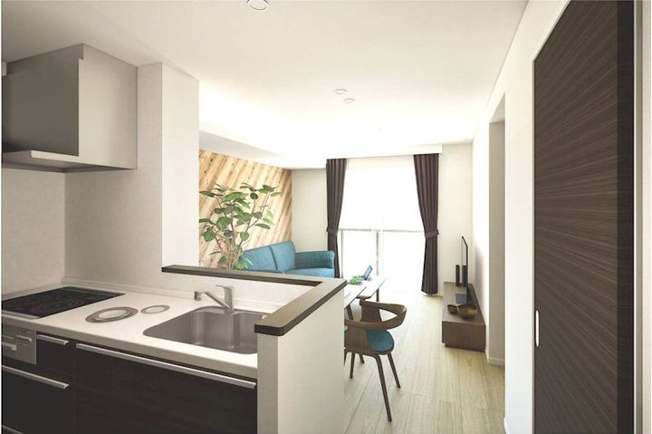 ブランバーチ ネストのキッチン