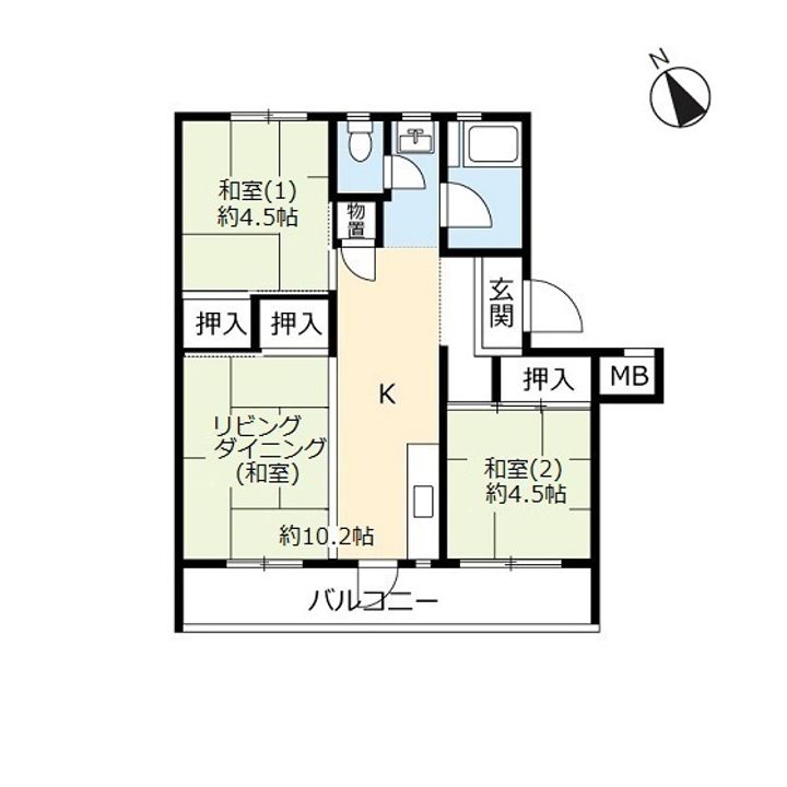 URわし宮の間取り