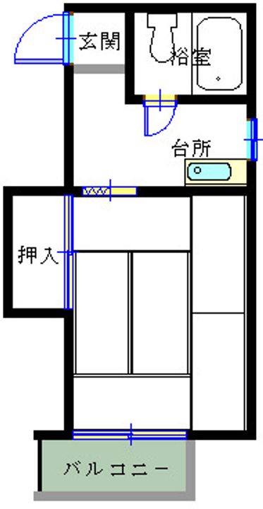 ラパニエールオートの間取り