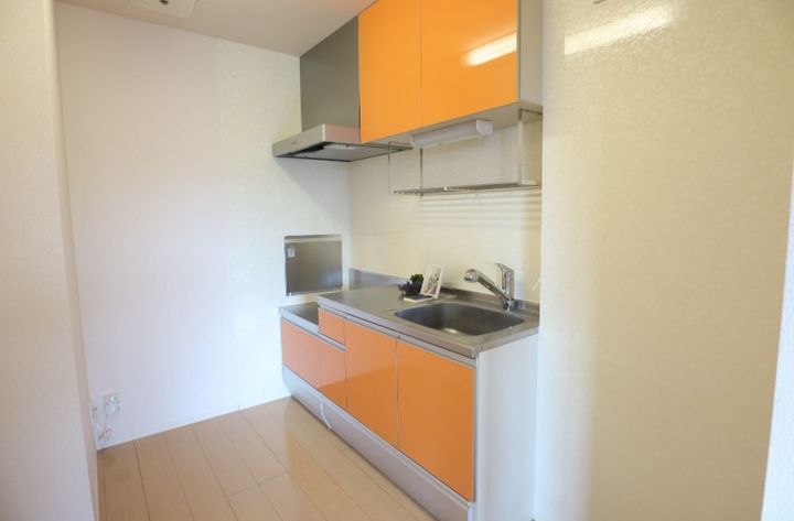 岡山県倉敷市福田町浦田(アパート)の賃貸物件のキッチン