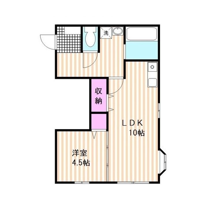 エスペシア華VIの間取り