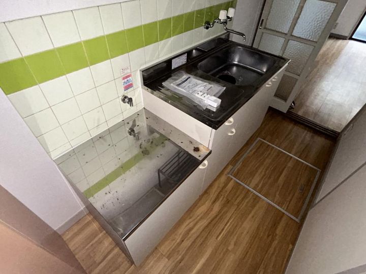 ラカーサツリートップスのキッチン