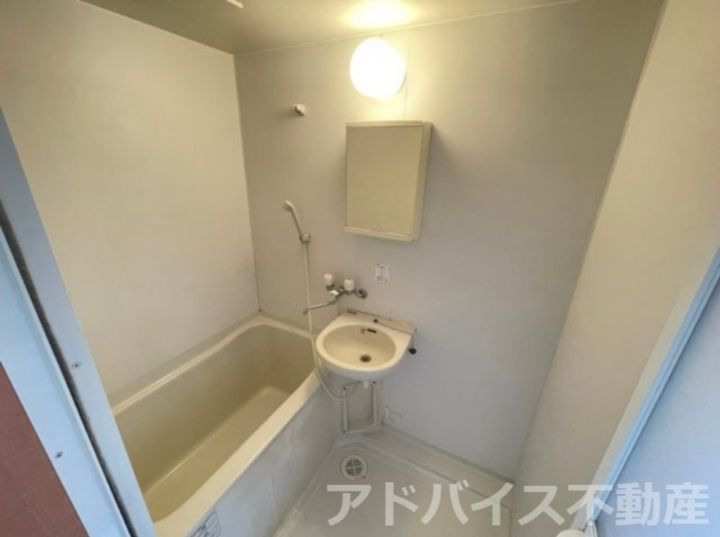 福岡県みやま市瀬高町高柳(アパート)の賃貸物件の風呂
