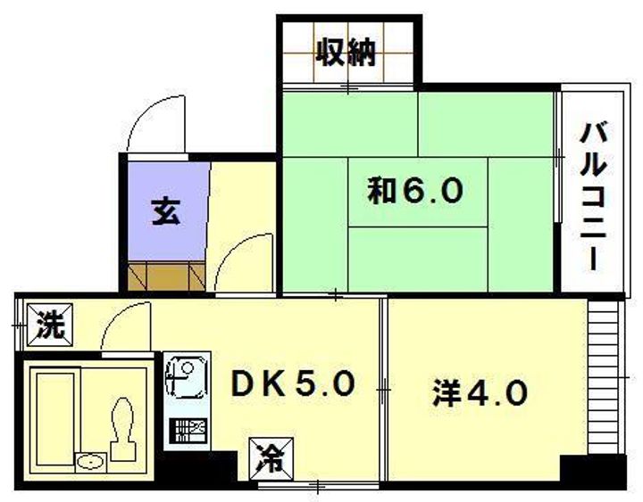 第2杉本ビルの間取り