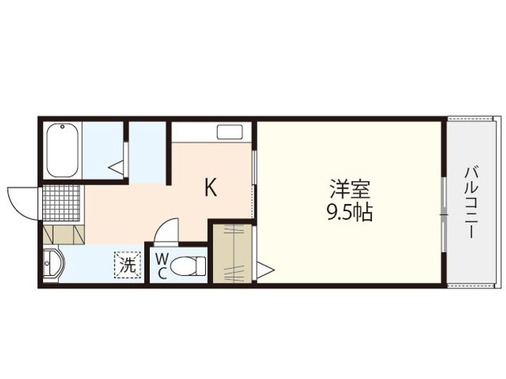 第二オーシャンハイツの間取り