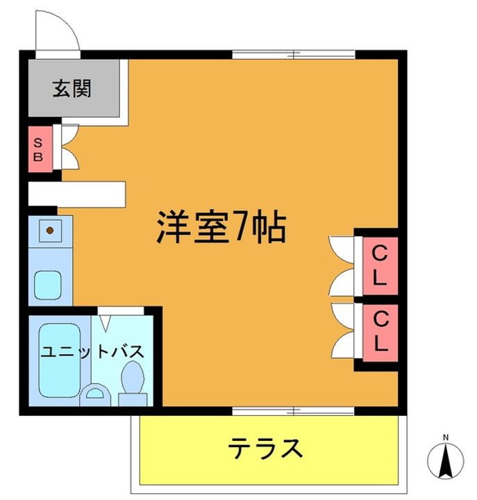 三善マンション本八幡の間取り