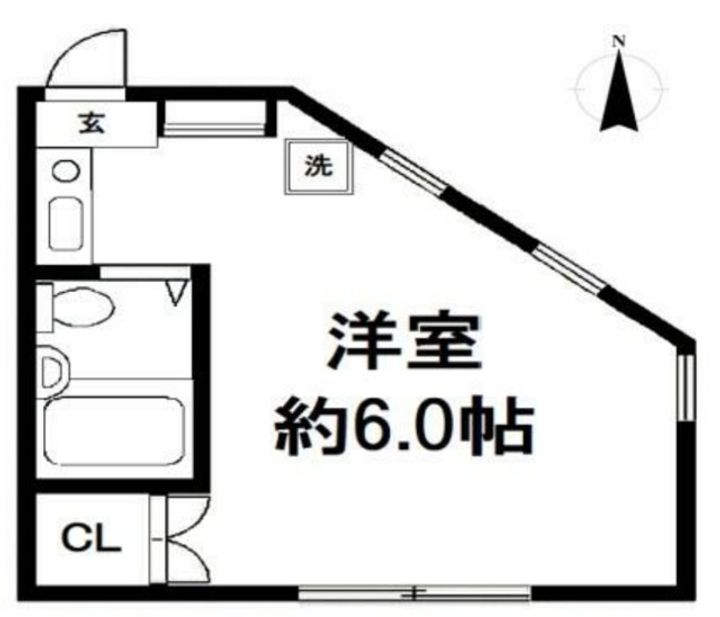 メゾン南大泉の間取り
