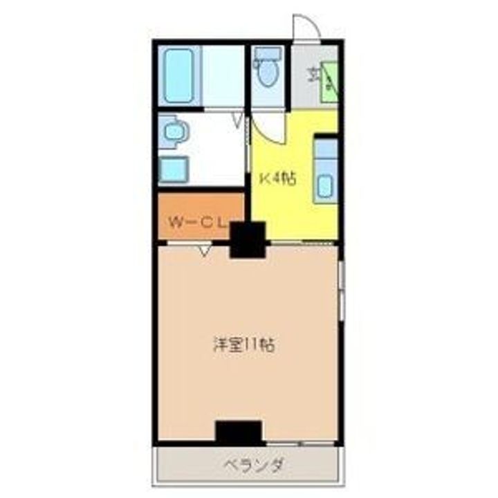 シャトーみずほの間取り