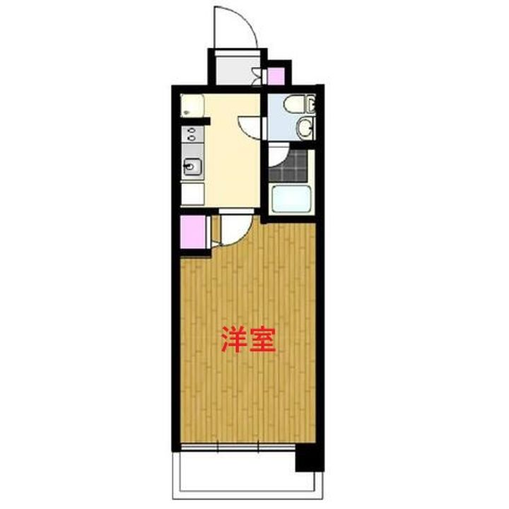 東京都品川区南品川4(マンション)の賃貸物件の間取り