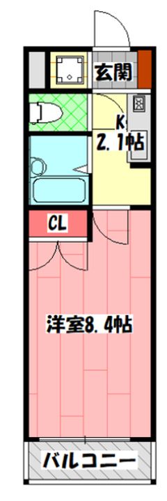 ウェスティン18の間取り