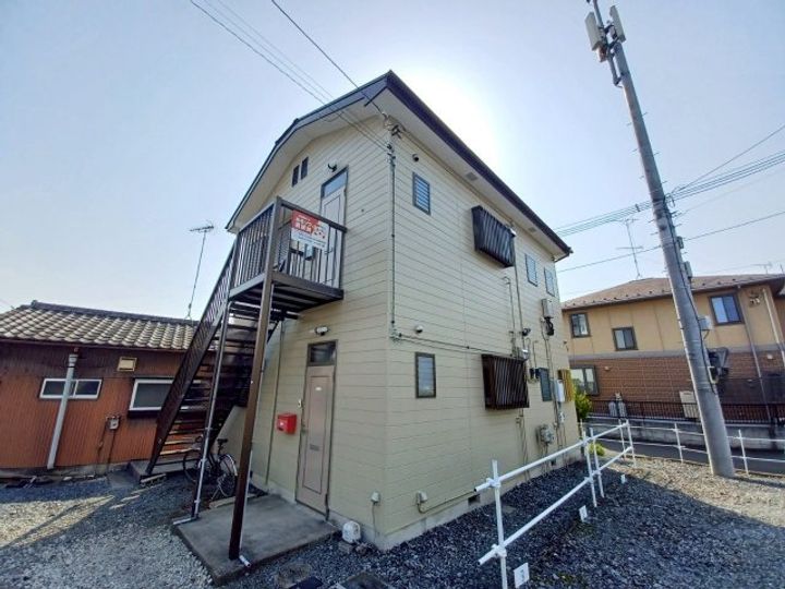埼玉県東松山市松葉町4(アパート)の賃貸物件の外観