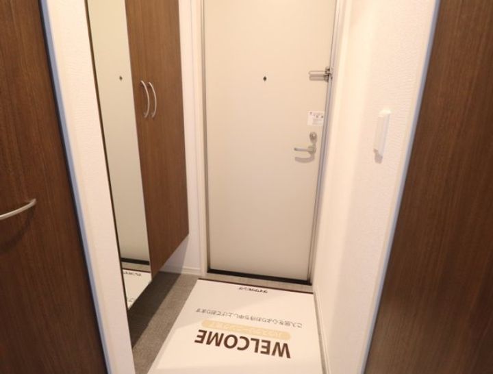 熊本県熊本市中央区渡鹿6(アパート)の賃貸物件の玄関
