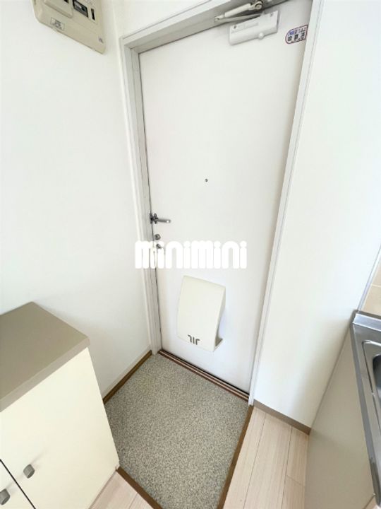 タウンハウス美里Aの玄関