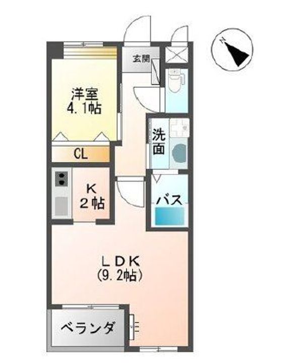 イーストヒルの間取り