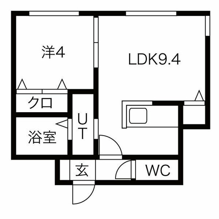 HOPE南7条の間取り