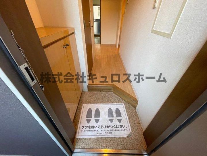 大阪府大阪市阿倍野区阪南町1(マンション)の賃貸物件の玄関