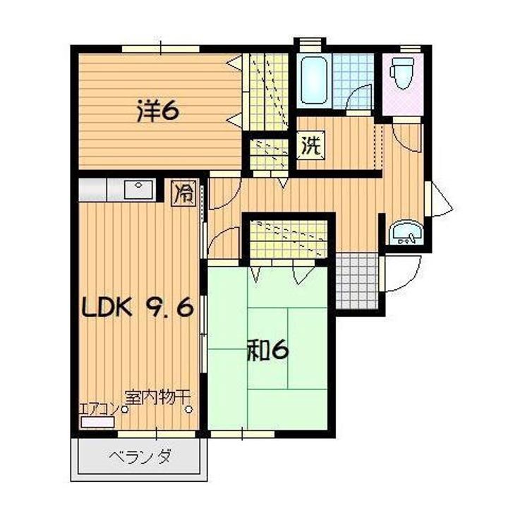 MAPLE・Kの間取り