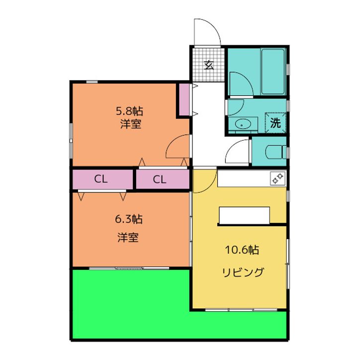 NBホームズ大宮の間取り
