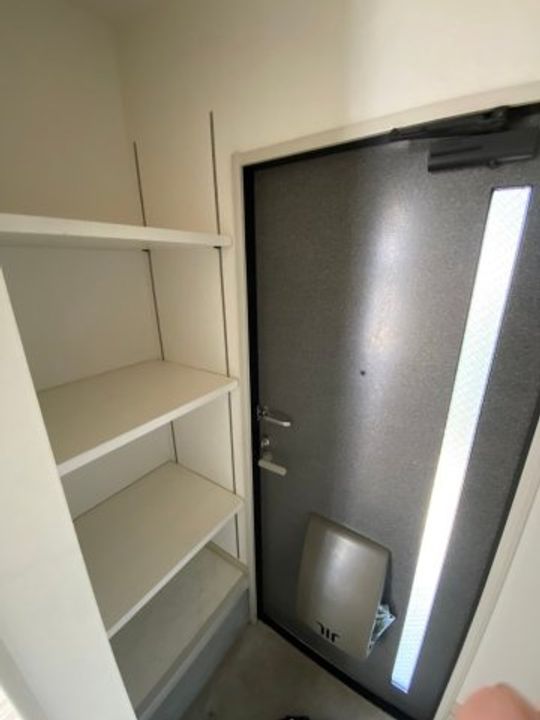 ディアス清水の玄関