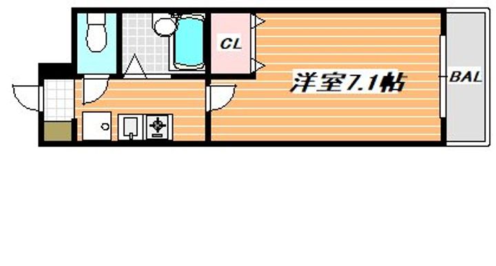千葉県浦安市北栄2(マンション)の賃貸物件の間取り