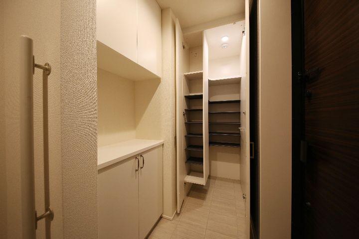 ヴァンソレーユ高輪の玄関