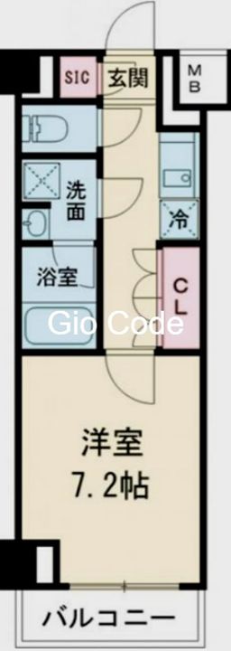 GENOVIA五反野skygardenの間取り