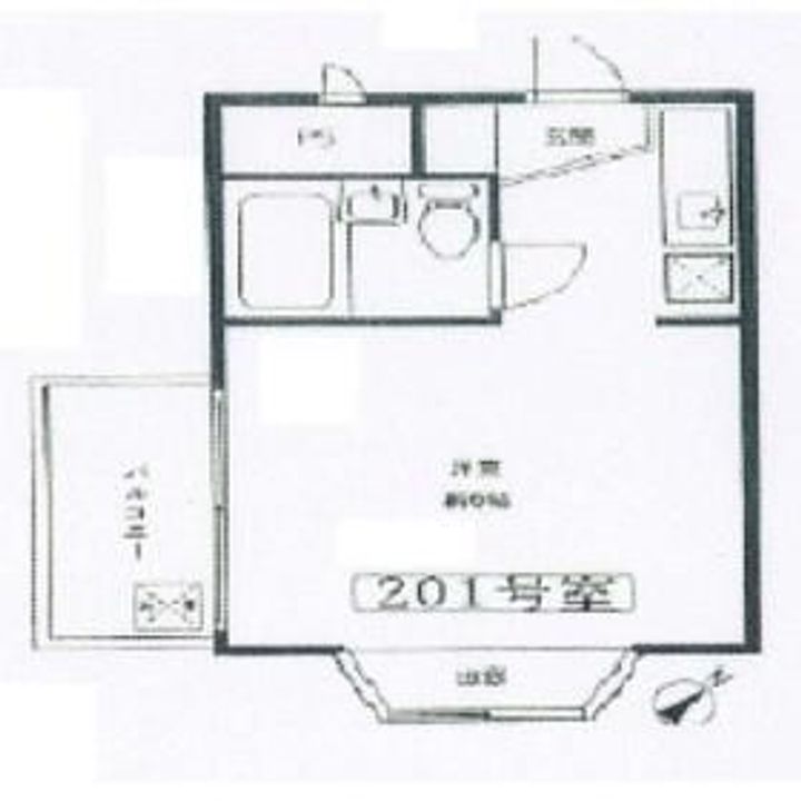 ユースフル駒沢大学の間取り