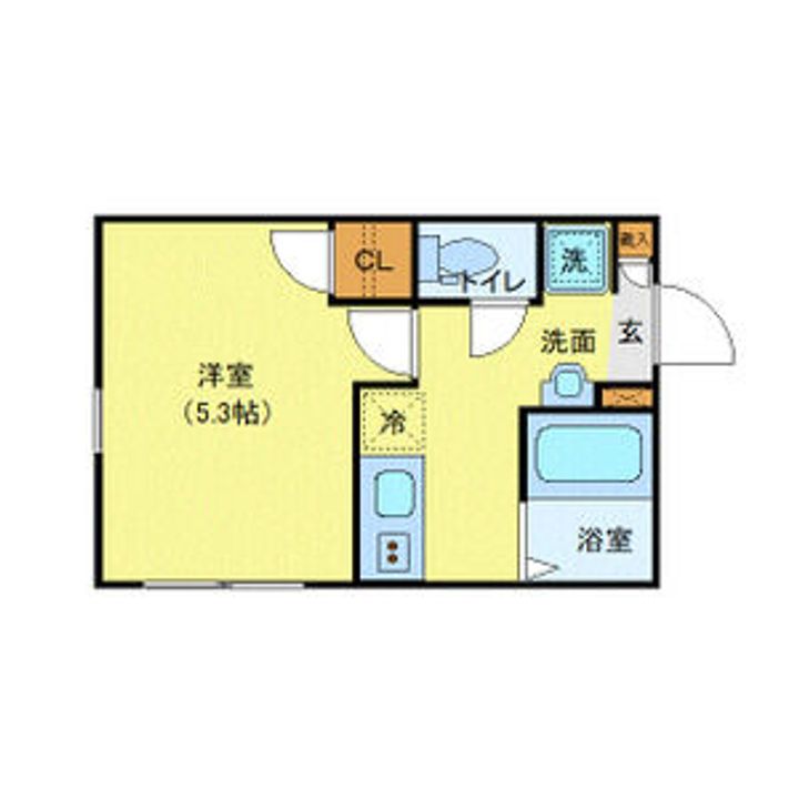 東京都荒川区町屋4(マンション)の賃貸物件の間取り