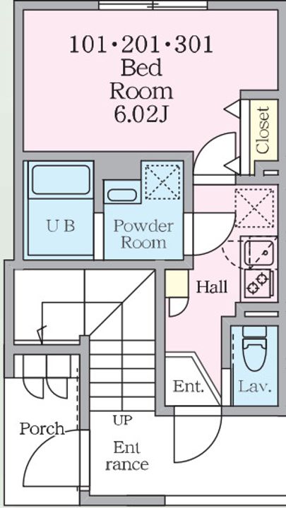東京都世田谷区北沢5(マンション)の賃貸物件の間取り