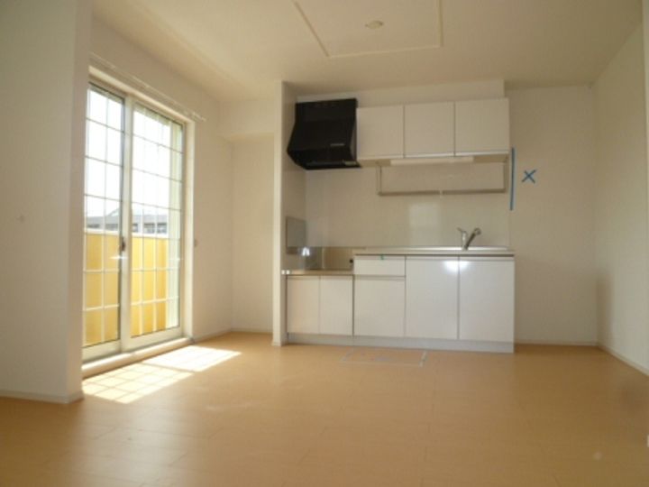 ラ・カンパーニャA棟の居間