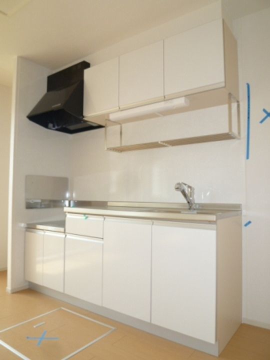 ラ・カンパーニャA棟のキッチン