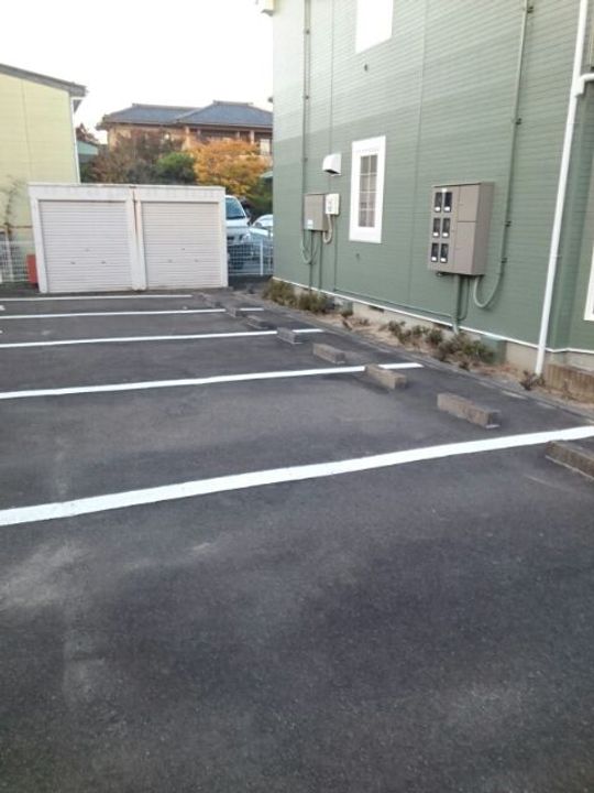 グリーンウォールズB棟の地図