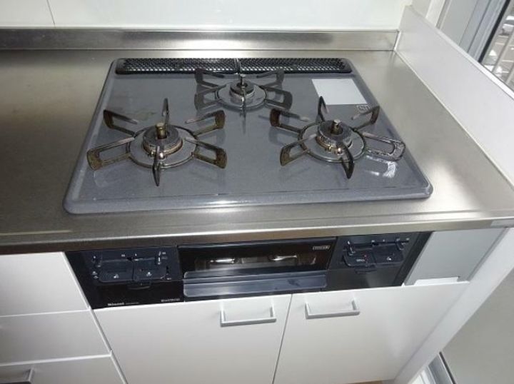 広島県呉市朝日町(マンション)の賃貸物件のキッチン