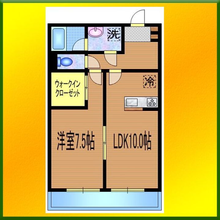 リブリ・シンシア平松の間取り