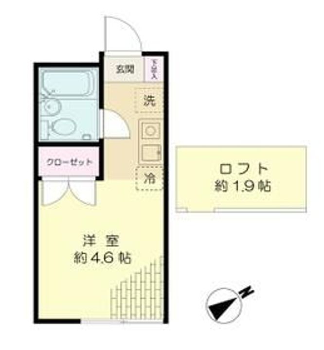 エンゼルハイムの間取り