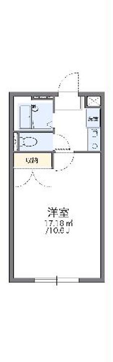 レオパレス深田の間取り