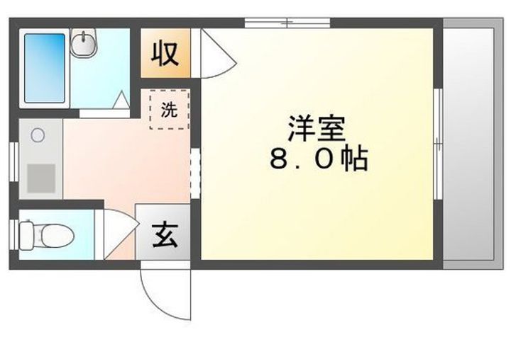 パークサイド絵図の間取り