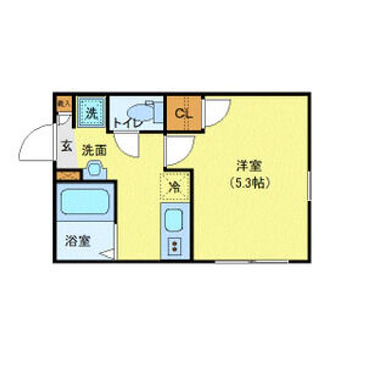 東京都荒川区町屋4(マンション)の賃貸物件の間取り