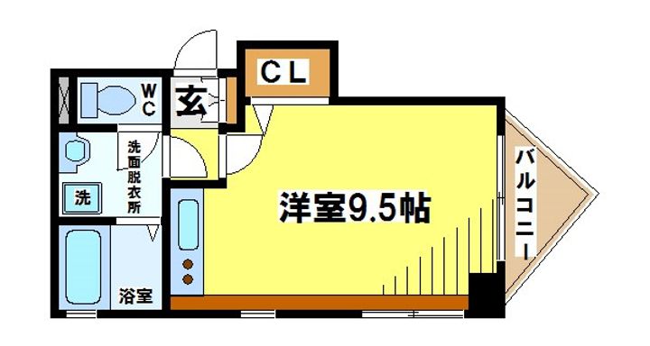 東京都世田谷区南烏山2(マンション)の賃貸物件の間取り