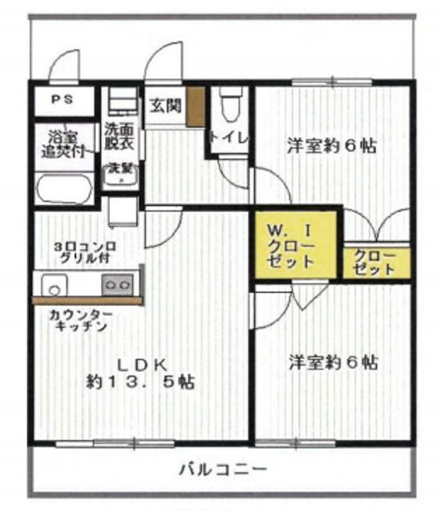ソルクレストKの間取り