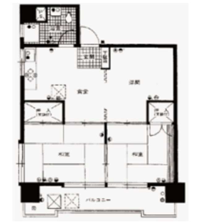 パラスト西五反田の間取り