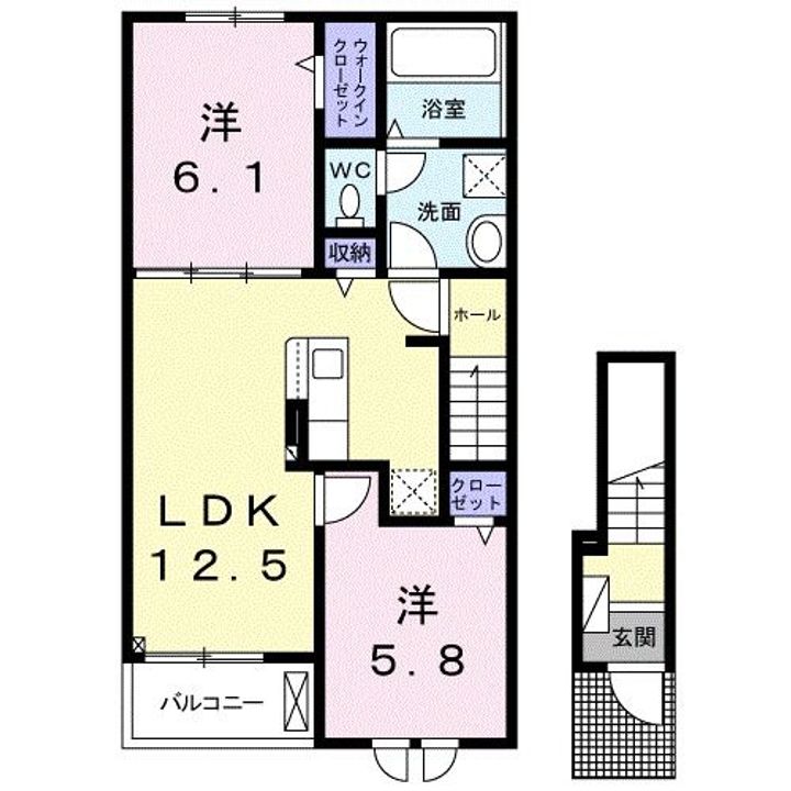 ミイキ IIの間取り