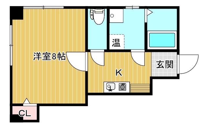 サンハイツの間取り
