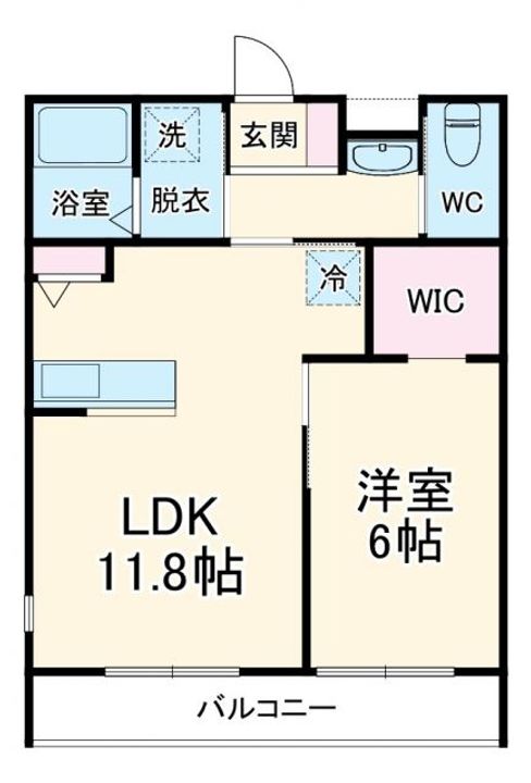 Maison de Chambreの間取り