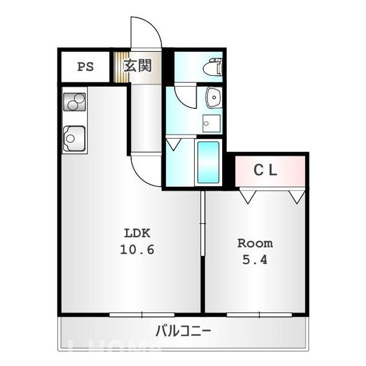 群馬県伊勢崎市三室町(マンション)の賃貸物件の間取り