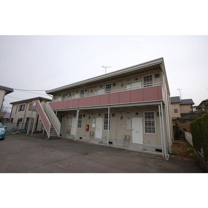 栃木県宇都宮市上野町(アパート)の賃貸物件の外観