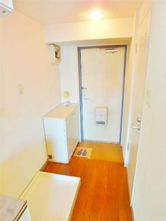 メイプルコートの玄関