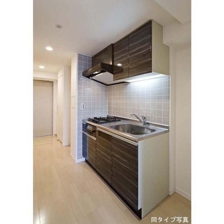 東京都台東区松が谷1(マンション)の賃貸物件のキッチン