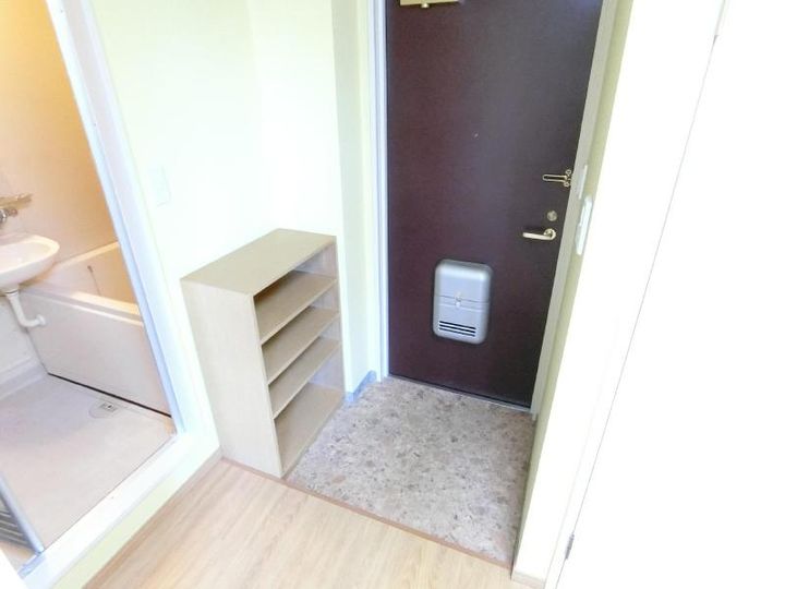 ベルヴィルの玄関