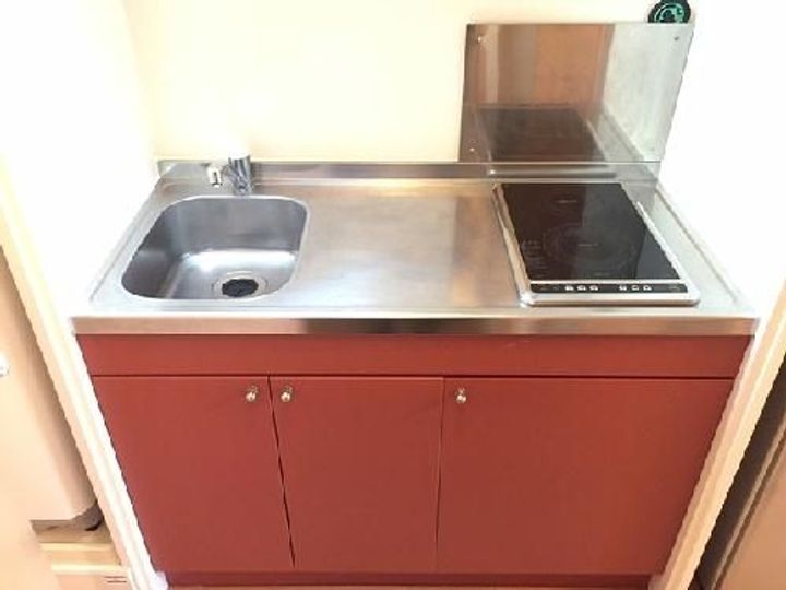 静岡県浜松市中央区海老塚2(マンション)の賃貸物件のキッチン